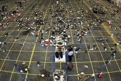 New NASA Photo: Reconstructing Debris from Space Shuttle Columbia – 6 Sizes