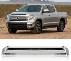 Front Upper Hood Bulge Molding Grille Trim Compatible with 2014-2021 Toyota Tund