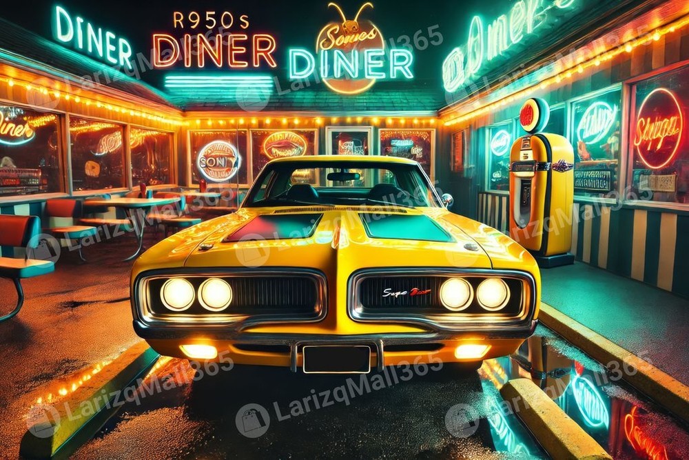 Digital Photo Background Wallpaper Vintage Retro 1970 Dodge Super Bee