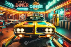 Digital Photo Background Wallpaper Vintage Retro 1970 Dodge Super Bee