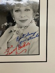 Jim and Henny Backus Gilligan’s Island Mr. Magoo SIGNED Vintage Celebrity Art