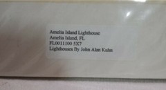 Amelia Island Light Fine Art Lighthouse Photography 5”x7” Matted John A Kuhn FL