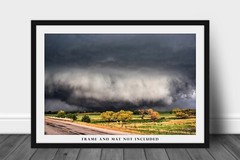 Tornado Oklahoma Photography Print – Storm, Weather, Thunderstorm, Nature