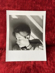 Rare Large Original Marc Paygnard Portrait Female Woman Photo 80s