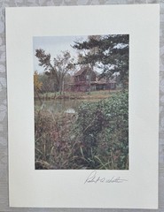 Set of 4 Vtg Robert A. Wooten Photography Prints Country Landscape Scenes 9 x 12