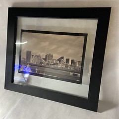 Vintage Photo Seattle City Landscape 21st World’s Fair Space Needle Elliot Bay