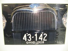 MATTED PHOTOGRAPHY 1932 Ford Grille Color 16×20 By Larry Santucci