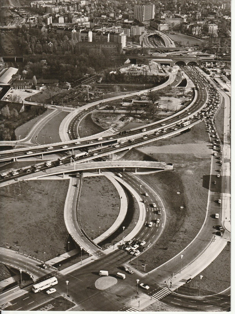 Photo Print Analog Landesbidstelle 1970 Illustration Of Berlin 18X24CM