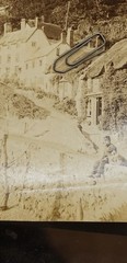 Photo Album England View Lynmouth Fishing Village Boat Building Men Devon Picture