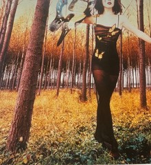 Original DAVID LaCHAPELLE ‘Neve Campbell w BUTTERFLY’ Photo for DETOUR Magazine