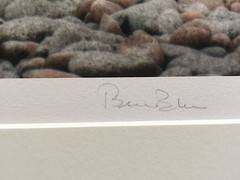 BRUCE BLUM SIGNED COLOR Photo Print (10 1/2″X 14″) «A Beach for all Season «