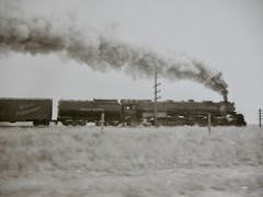 Union Pacific Steam Engine 3800 Locomotive 8×10 Photograph Vtg 50s Railway