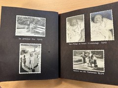 Old Photo Album Civilian from ‘1942 with defects 281025/01