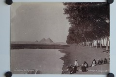 Orientalist Photo Lekégian Pyramids Egypt (36383)