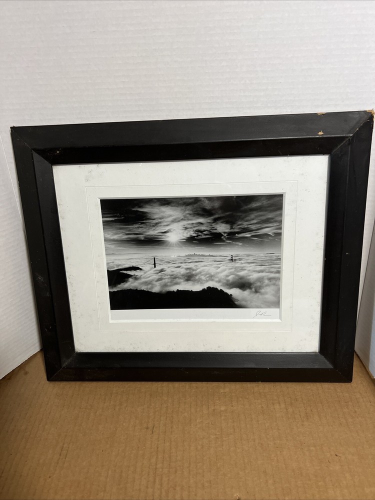 Jesse Kalisher San Francisco Sunrise Black Framed Art Print Signature Series