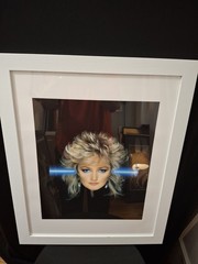Bonnie Tyler record cover photo shoot 18 / 23 framed and ready to hang