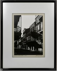 Vintage Johnny Donnels Signed Photographic Print «Tennessee Williams’ Studio»