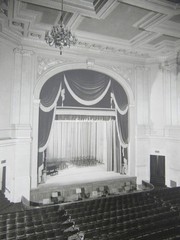 Vintage Gabriel Moulin Studios stamped photograph theater interior 8×10″