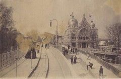 Riser Roller Exhibition Universelle De Paris 1900 Vintage 12×18.5cm