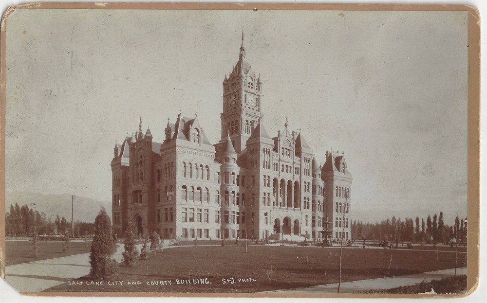Charles Ellis Johnson / Salt Lake City and County Building 1897