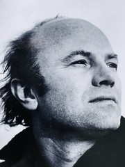 Italian Photographer Gianfranco Gorgoni B&W Photograph Of James Rosenquist. 1987