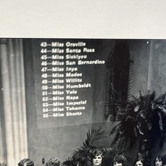 Vintage 1927 California Beauty Week Photo 8″ x 23″