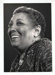 Carmen McCrae 5×7 Photograph by HERB SNITZER B&W Photo Jazz