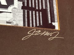 Set of 3 – Jim White Photographs Framed Signed Tampa Theater Black White Sign