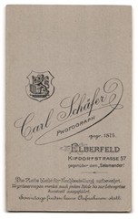 Photograph Carl Schäfer, Elberfeld, Kipdorfstraße 57, Big Brother with Speed