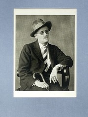 James Joyce Art Print Card Photo By Berenice Abbott 4.25”x6” Fotofolio