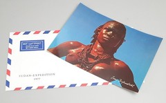 Sudan Expedition 1977 Envelope & Nuba Postcard – From Leni Riefenstahl Estate