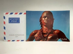 Sudan Expedition 1977 Envelope & Nuba Postcard – From Leni Riefenstahl Estate