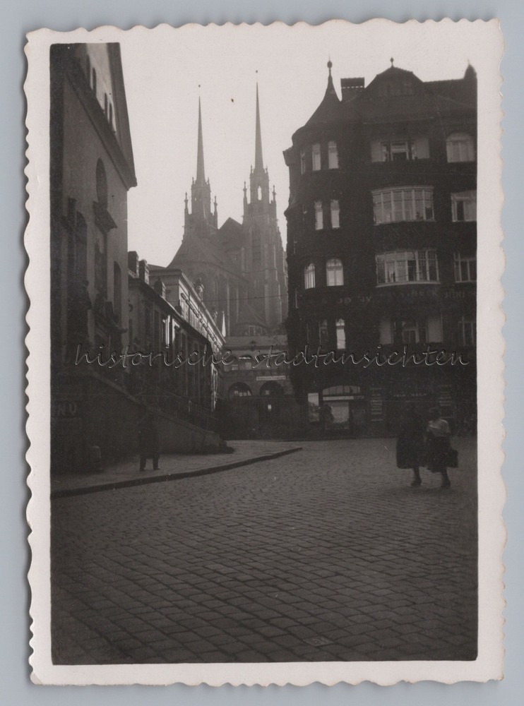 Brno Brno Czech Republic – Cathedral Shop Vala & Beck – Old Photo 1930s
