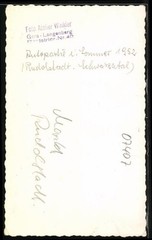 Photography Winkler, Gera-Langenberg, view Rudolstadt / Schwarza Valley, citizens t