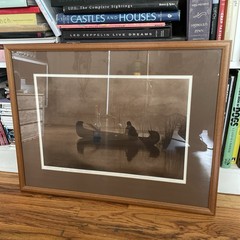 Edward Curtis Canoe Duck Hunter Photo Print Jean Antony Du Lac Hand Signed