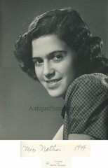 Young pretty woman portrait vintage art photo by Philippe Halsman