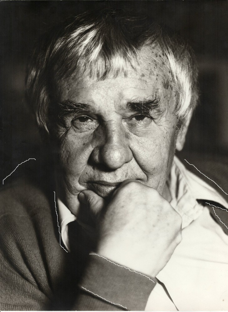 Brigitte Father 40x30cm Barite Photo Manual Print 1981 Hans-Werner Richter Group 47