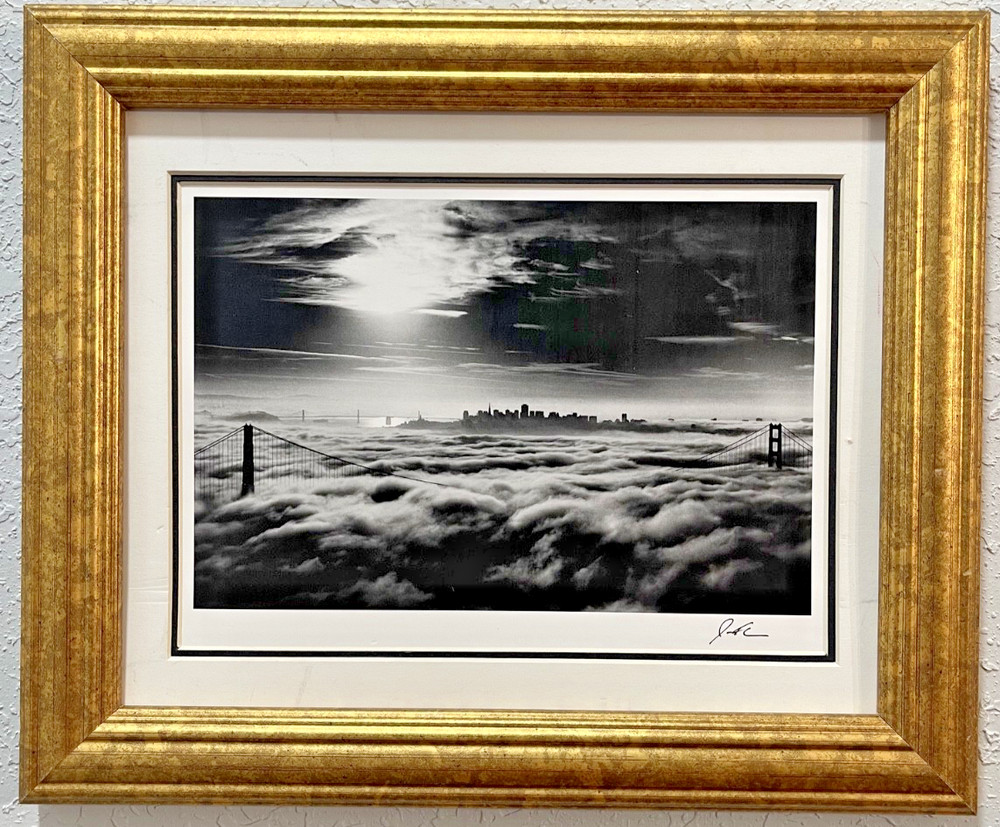 Jessie Kalisher “San Francisco Sunrise” Framed Art Print 5×7 in 10×12 Frame