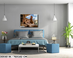 Up Close with History: Balcony House, Mesa Verde National Park Print