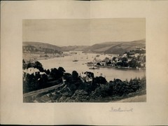 Photo Circa 1880, Dartmouth Devon England, River Dart, Panoramic View,… – 10513447