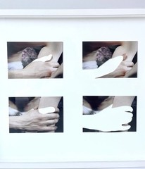 Oliver Herring Original Framed Digital C-Print Photography Art 2004 Hands Series