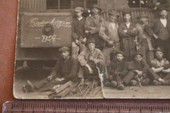 Great old group photo workers 1924 sign?