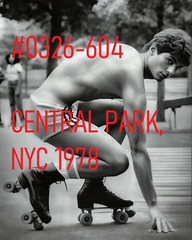 VINTAGE MALE PORTRAIT #0326-604 – central park, nyc 1978 -freeShipping/usa