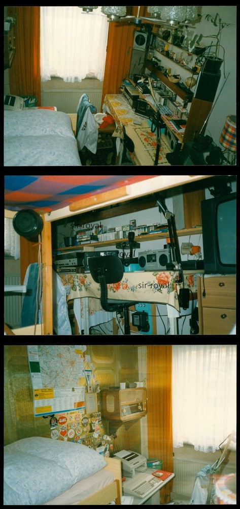 3 x Youth Rooms 1991 with heaps of technology from the 1980s and 1990s – Photo 13x9cm