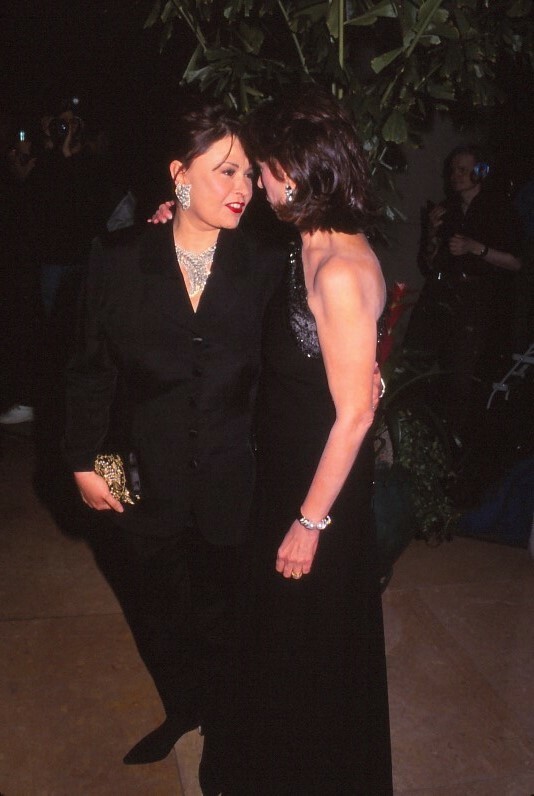 Dia Roseanne Barr and Marlo Thomas 1996 KB Format Photographer P9-8-5-4