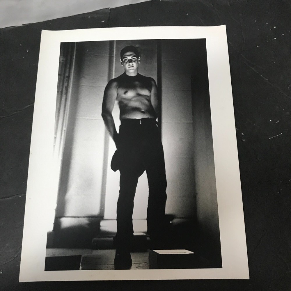 Art Photograph Silver Gelatin Print Janine Gordon Signed Edition Greek Man
