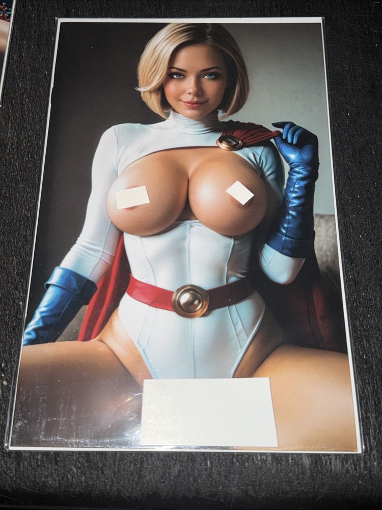 Power Girl Cosplay Bangers Virgin Cover Ltd 100 RARE LIMITED 😮 LAST ONE 😭