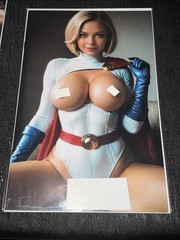 Power Girl Cosplay Bangers Virgin Cover Ltd 100 RARE LIMITED 😮 LAST ONE 😭