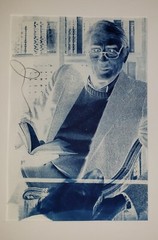 JEFFREY NELSON Original Hand SIGNED Cyanotype Photography «GREGORY PECK»