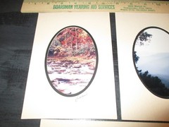 Lot of Vintage 3 – 5″ x 7″ Photographs by Barry Gamow Signed and Matted